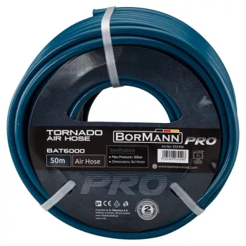   BORMANN Pro Furtun aer "TORNADO" MAX 60BAR, 50m, 8x14mm (BAT6000)