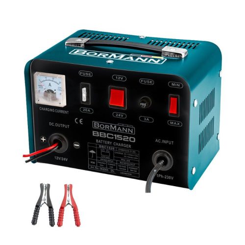 BORMANN încărcător acumulator 12/24V, 20A (BBC1520)
