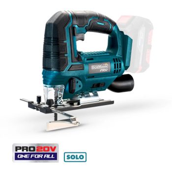   BORMANN Pro ferăstrău pendular cu acumulator 20V, Li-Ion, tăiere 80mm (fără acumulator și încărcător) (BBP3810)
