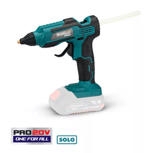 BORMANN Pro pistol de lipit cu acumulator 20V, LED, Φ10-12mm (fără acumulator și încărcător) (BBP3900)