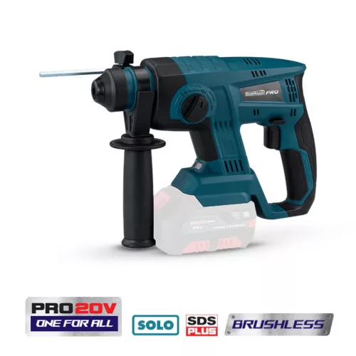 BORMANN Pro Ciocan rotopercutor fără perii, cu acumulator SDS-plus 20V, Li-Ion, 2,2J (fără acumulator și încărcător) (BBP5200)