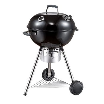   BORMANN ELITE Grătar pe cărbuni, DIAMETRU 57cm, cu capac, colector de cenușă și termometru (BBQ1900)