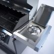 BORMANN ELITE grătar de gaz de grădină 3+1 arzătoare "LUXURY" tip, grilaj fontă (BBQ5040)