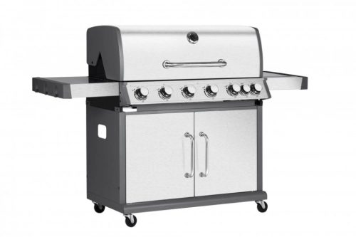 BORMANN ELITE grătar de gaz de grădină 6+1 arzătoare LUXURY tip, grilaj fontă (BBQ5200)
