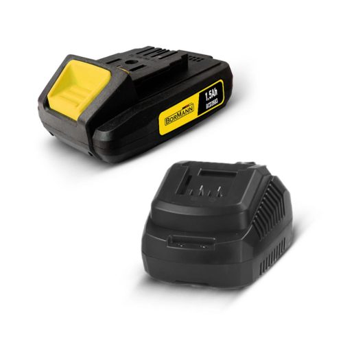 BORMANN Lite Set încărcător și baterie 20V, 1x1,5Ah + 1x 2A (BCD2605)