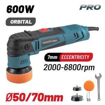 BORMANN Pro polizor 600W, 50/75mm, 2000-6800rpm (BCP3050)