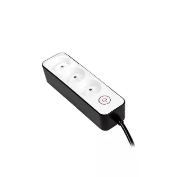   BORMANN prelungitor cu 3 prize, 3x1,5 mm, cu întrerupător (BCR1010)