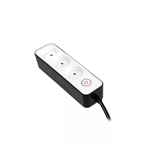 BORMANN prelungitor cu 3 prize, 3x1,5 mm, cu întrerupător (BCR1010)