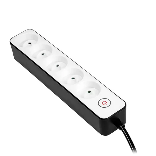 BORMANN prelungitor cu 5 prize, 3x1,5 mm, cu întrerupător (BCR1012)