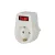 BORMANN adaptor priză cu 1 priză împământată și întrerupător (BCR1140)