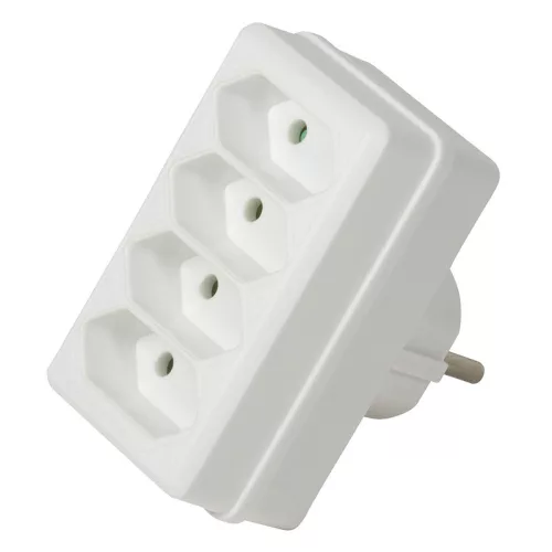 BORMANN adaptor prelungitor cu 4 prize EU (BCR1150)