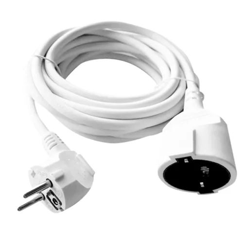 BORMANN Cablu prelungitor cu priză 10m 3x1,5mm, alb (BCR2205)