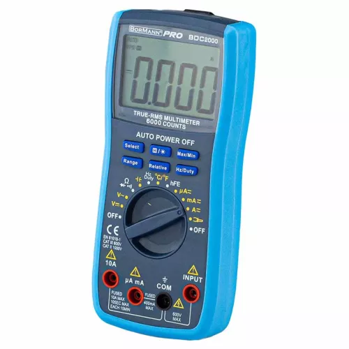 BORMANN Pro Multimetru digital AC/DC 600V (BDC2000)