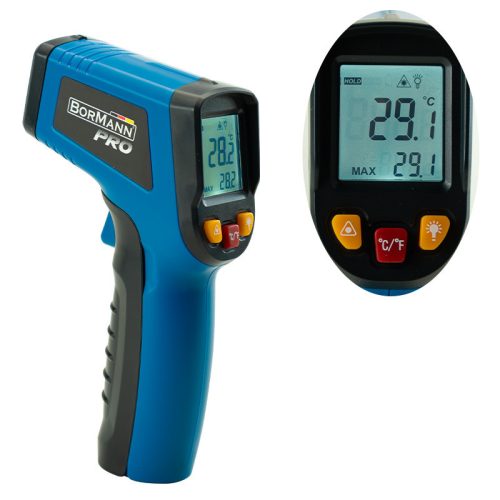 BORMANN Pro termometru cu infraroșu -50°C +400°C, 2x3AAA (BDM3000)