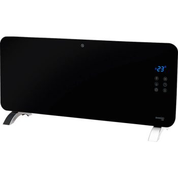   BORMANN ELITE Încălzitor electric 2000W, sticlă durificată, 2 trepte, afișaj LED, telecomandă, termostat, temporizator (BEH5250)