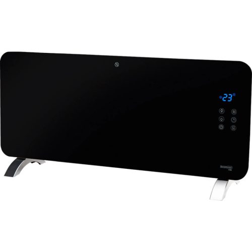 BORMANN ELITE Încălzitor electric 2000W, sticlă durificată, 2 trepte, afișaj LED, telecomandă, termostat, temporizator (BEH5250)