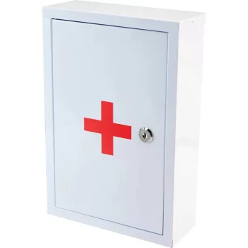   BORMANN Lite dulap pentru medicamente, încuiabil, 32x22x8 cm, montabil pe perete (BFB2000)