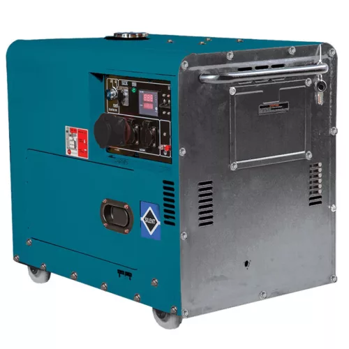 BORMANN Pro Generator diesel 6000W, 474cc, pornire electrică, AVR, cu baterie, ATS (BGB9500)