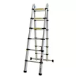 BORMANN Pro scară telescopică din aluminiu, 12 trepte, 1,9+1,9 m, soft close (BHL5710)