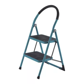   BORMANN Pro scară de oțel cu 2 trepte, mare capacitate, trepte antiderapante, protecție pentru pardoseală (BHL6012)