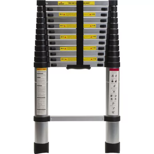 BORMANN Lite scară telescopică, 12 trepte, 3,8 m (BHL7020)
