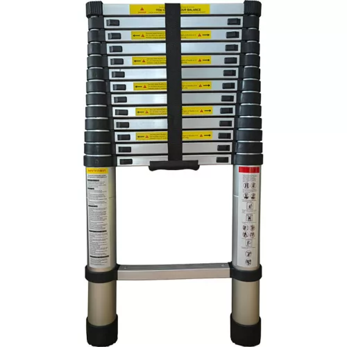 BORMANN Lite scară telescopică, 14 trepte, 4,1 m (BHL7030)