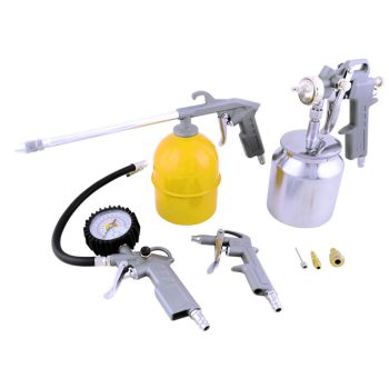   BORMANN Lite set de scule de pulverizare cu aer (pneumatic) 8 buc (BHT1570)