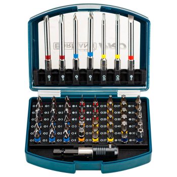   BORMANN Pro set biți șurubelniță 56 piese, cu adaptor (BHT1610)