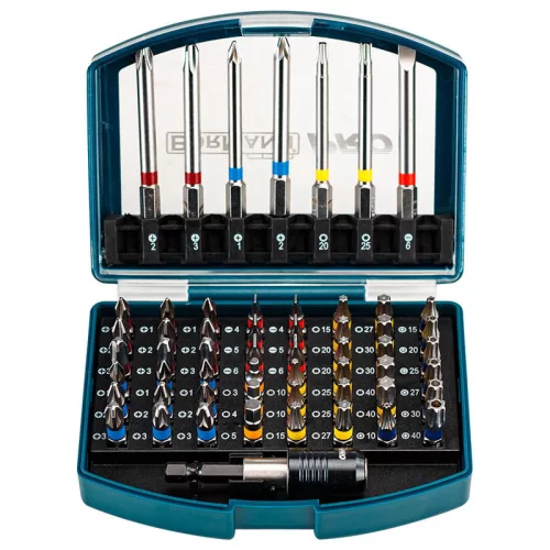 BORMANN Pro set biți șurubelniță 56 piese, cu adaptor (BHT1610)