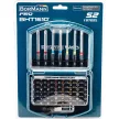 BORMANN Pro set biți șurubelniță 56 piese, cu adaptor (BHT1610)