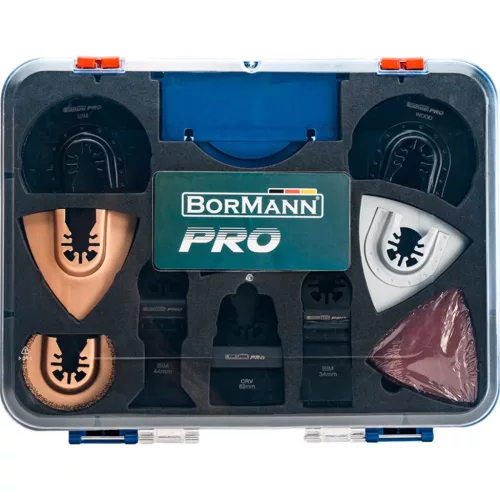 BORMANN Pro 25 buc accesorii pentru scule multifuncționale (BHT1630)