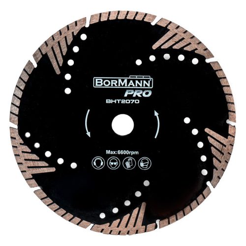 BORMANN Pro Disc diamantat Triangle Turbo Ø115x2.0x22.2mm 8mm (BHT2070)