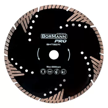   BORMANN Pro Disc diamantat TRIANGLE TURBO Φ125x2.2x22.2mm 8mm (BHT2071)