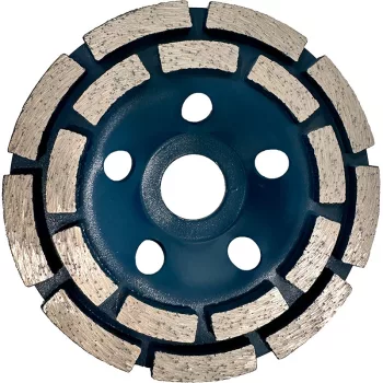   BORMANN Pro Disc diamantat de șlefuit 115x22,23x5 mm ''rapid'', pentru beton/granit/marmură/cărămidă/faianță/piatră (BHT2303)