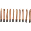 BORMANN Pro bit PH pentru șurubelniță 50mm TiN 1/4" C6,3 10 buc (BHT3513)