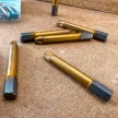BORMANN Pro bit PZ cu nitrură de titan 50mm lung TiN 1/4" C6,3 10 buc (BHT3525)