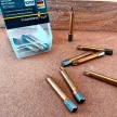 BORMANN Pro bit PZ cu nitrură de titan 50mm lung TiN 1/4" C6,3 10 buc (BHT3525)
