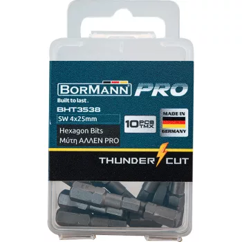 BORMANN Pro bit imbus SW 4x25 mm, 10 buc. (BHT3538)