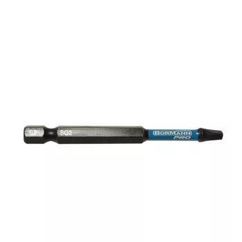   BORMANN Pro bit impact șurubelniță S2 x-pro SQ2x75mm 2 buc (BHT3636-2)