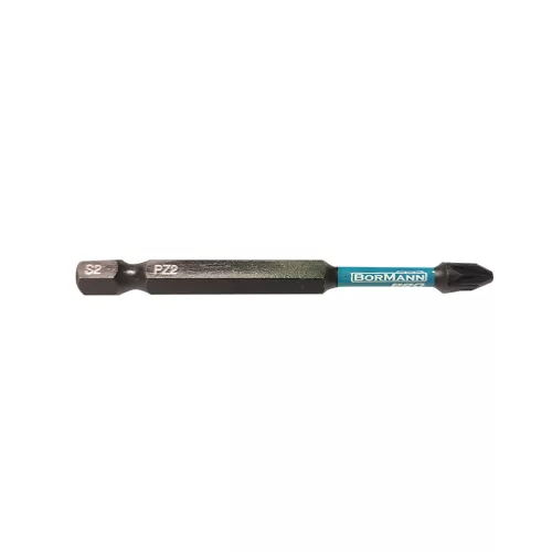 BORMANN Pro bit impact șurubelniță S2 x-pro PZ2x75mm 2 buc (BHT3662-2)