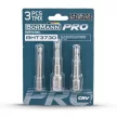 BORMANN Pro Set adaptoare CRV pentru chei 1/4'' 3 buc. (1/4''-3/8''x65mm,1/2''x73mm) (BHT3730)