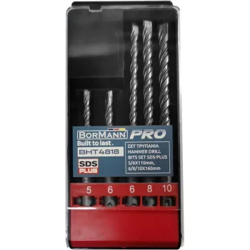   BORMANN Pro SDS-PLUS SX4 burghiu ciocan 4 tăișuri 20x210 mm (BHT4818)
