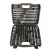 BORMANN Pro set chei tubulare cu racsni și extensii (1/4" și 1/2") + chei combinate, CrV, 82 piese (BHT5120)