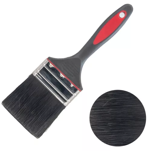 BORMANN Pro profesional 2,5 cm, mâner lat, 2 componente, peri sintetici negri (BHT5620)