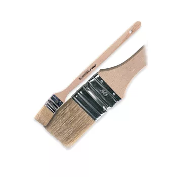   BORMANN Pro pensulă cu mâner curbat 40 mm, peri naturali, mâner lemn (BHT5648)