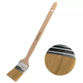   BORMANN Pro pensulă cu mâner curbat 60 mm, peri naturali, mâner lemn (BHT5652)