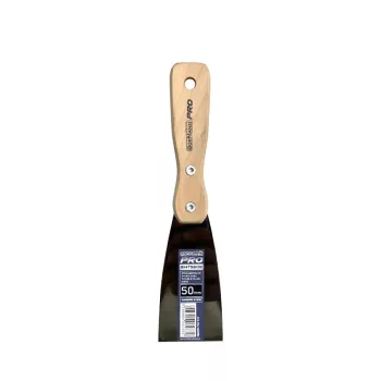  BORMANN Pro racletă flexibilă oțel-carbon, mâner din lemn, 80mm (BHT5805)