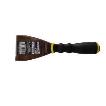   BORMANN Pro racletă inox 75mm, mâner în două piese, grosime 2mm (BHT5812)