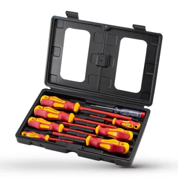 BORMANN Pro set 8 șurubelnițe izolate VDE (BHT7100)