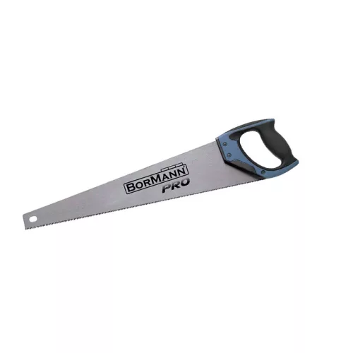 BORMANN Pro fierăstrău manual 500 mm, 7 TPI, 0,9 mm grosime, mâner moale (BHT7225)